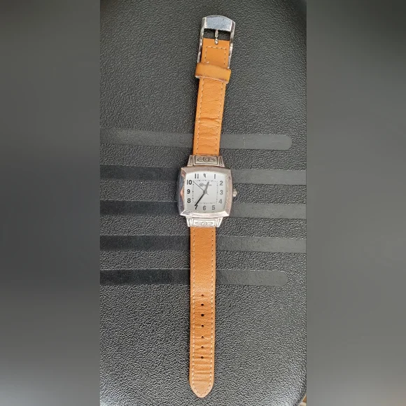 BRIGHTON‎ orchard watch Brighton Orchard Watch- square face- lavender leather band  main image 3